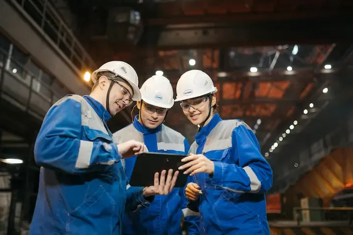 Equipo de ingenieros de Comercializadora SCADA diseñando soluciones de automatización industrial
